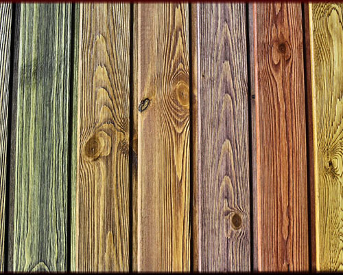 انواع رنگ چوب