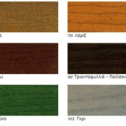 پالت رنگ تراس و کفپوش چوبی بورماواکس