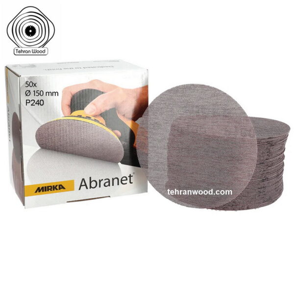 سنباده توری دیسکی P240 میرکا مدل آبرانت ABRANET - Image 2