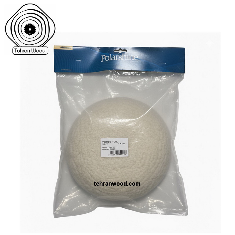 پد پولیش پوست برهای میرکا MIRKA Lambswool Pad 180 mm - Image 3