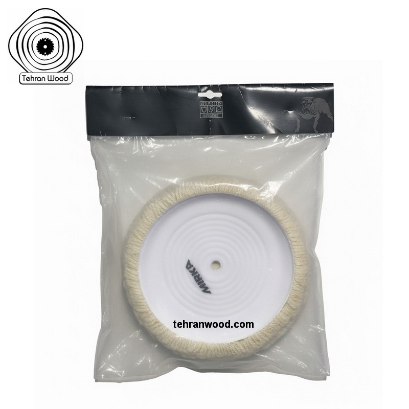 پد پولیش پوست برهای میرکا MIRKA Lambswool Pad 180 mm - Image 4