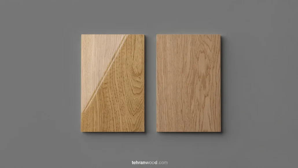  پلی اورتان مات، براق یا نیمه براق